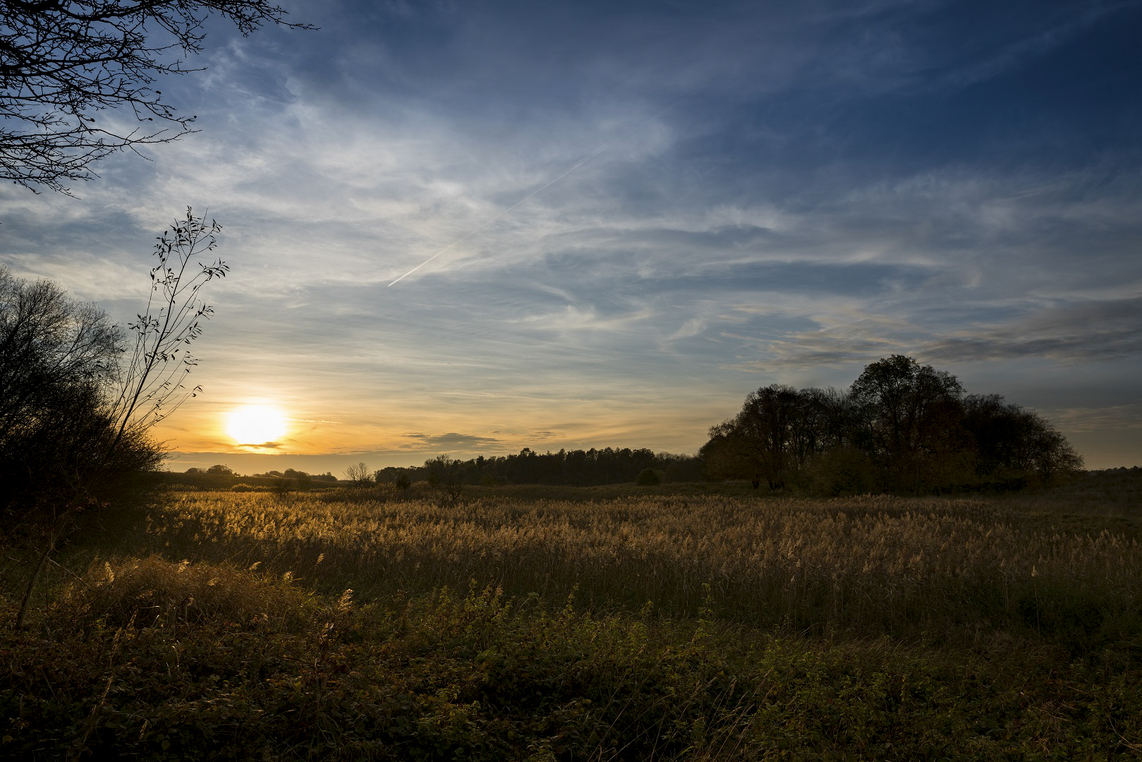 Der Sonnenuntergang ...