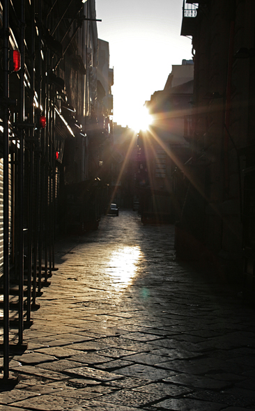 Der Sonnenuntergang