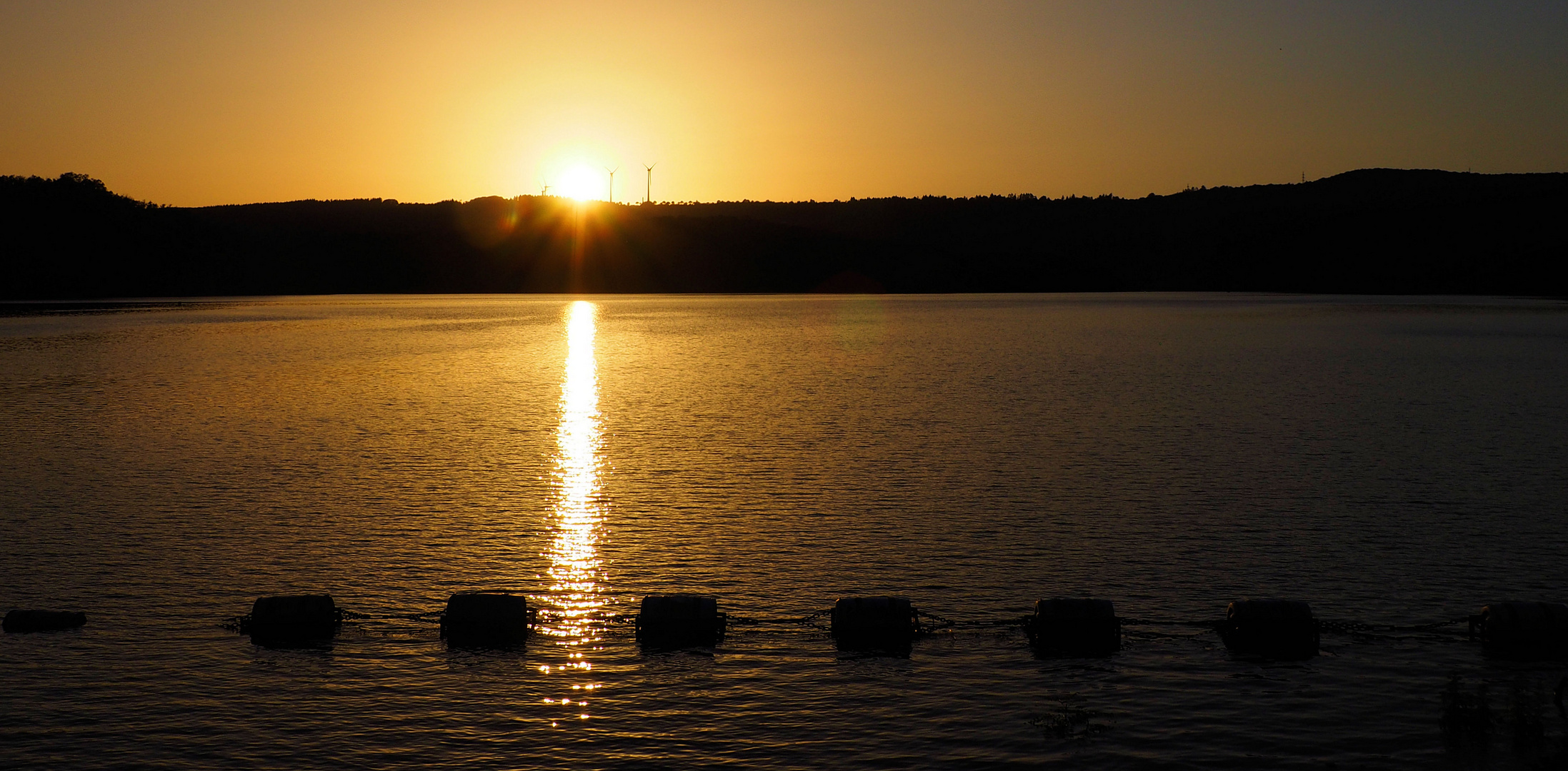 Der Sonnenuntergang…..