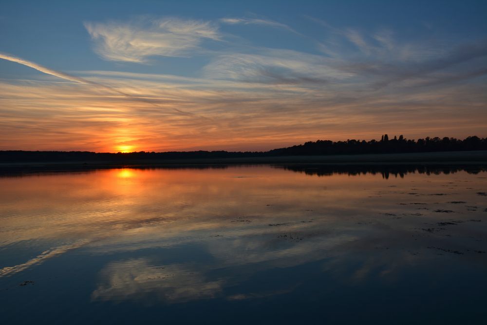 der Sonnenuntergang