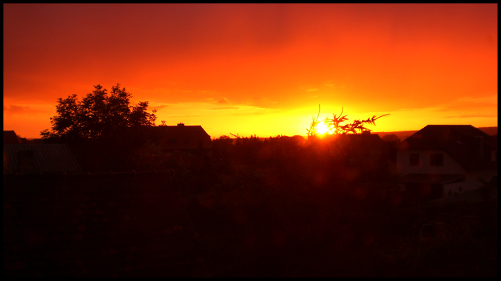 Der Sonnenuntergang