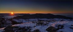 Der Sonnenuntergang am Breitenstein