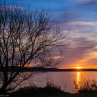 Der Sonnenuntergang am Müggelsee am Ende des kürzesten Tag des Jahres1