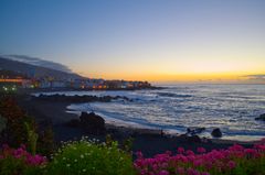 Der Sonnenuntergang am Playa de Jadin