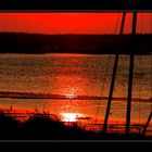 Der Sonnenuntergang auf Amrum