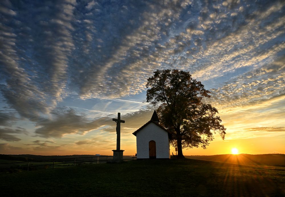 der Sonnenuntergang...