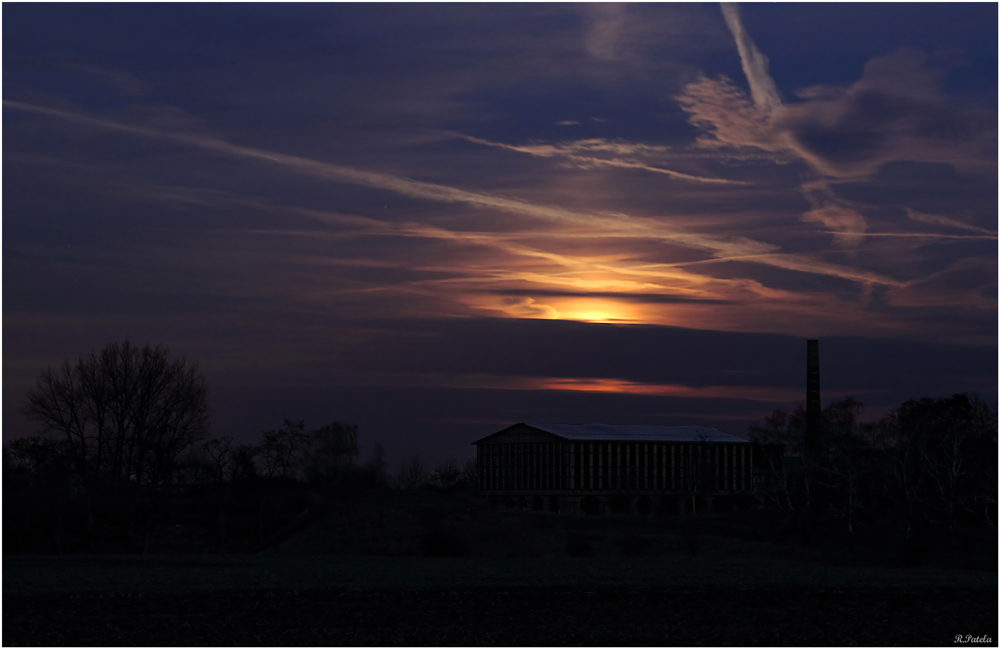 Der Sonnenuntergang...