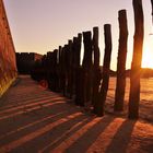 der Sonnenuntergang von St Malo