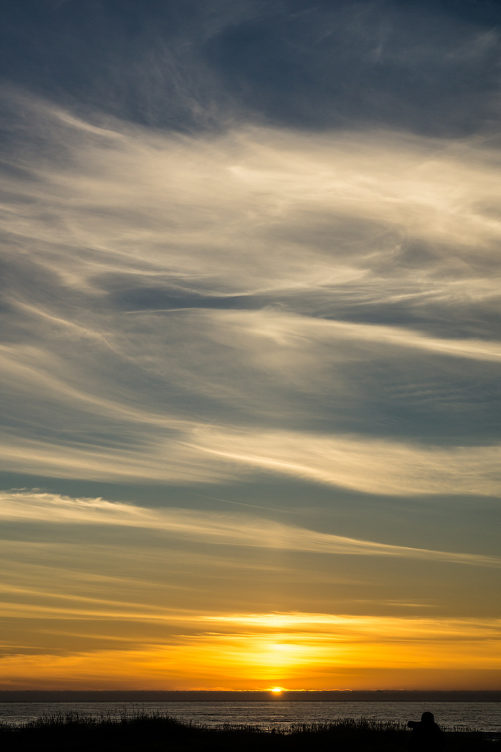 Der Sonnenuntergangsfotograf