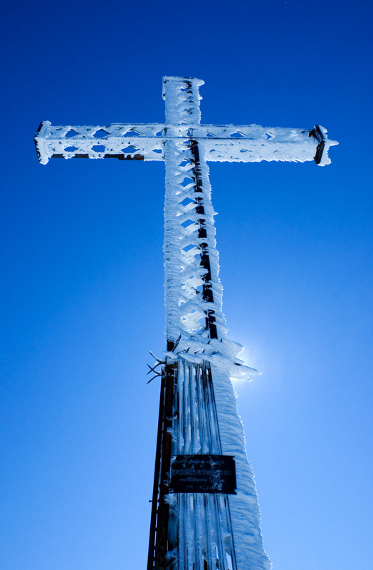 Der sonnige Gipfel