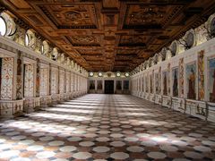 Der spanische Saal in Schloss Ambras bei Innsbruck