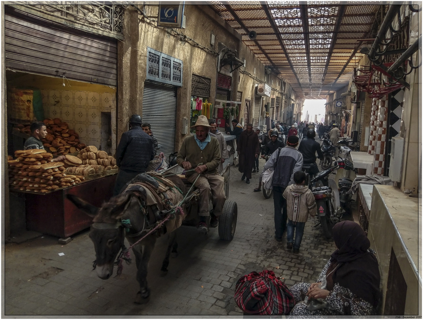 Der spannendere Teil der Medina von Marrakesch