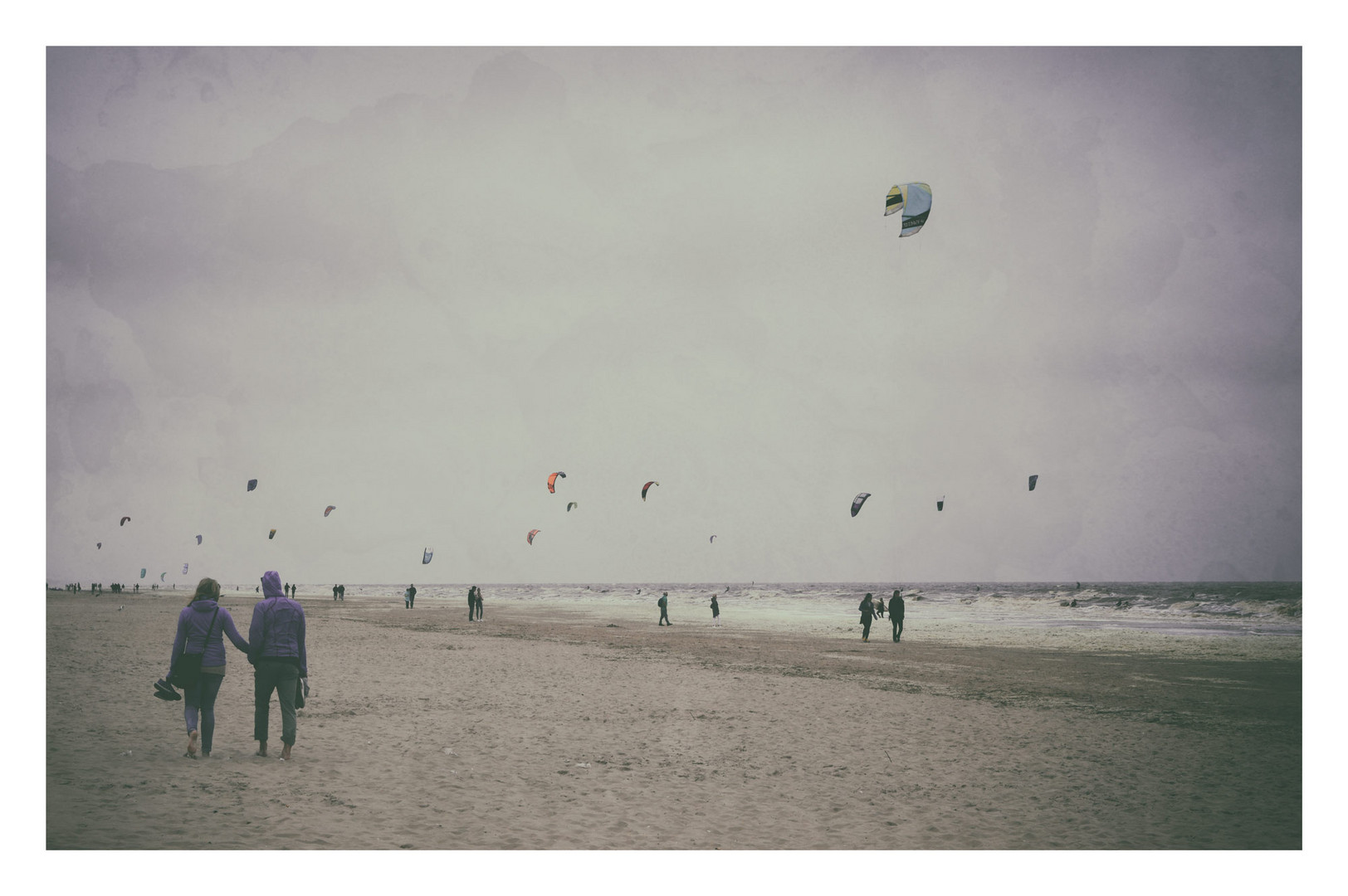 Der Spaziergang am Meer