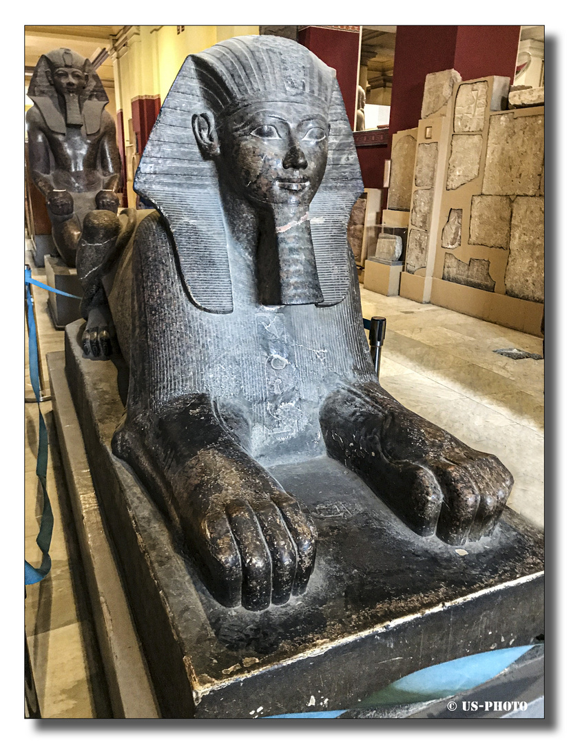 Der Sphinx, ägyptische Museum Kairo