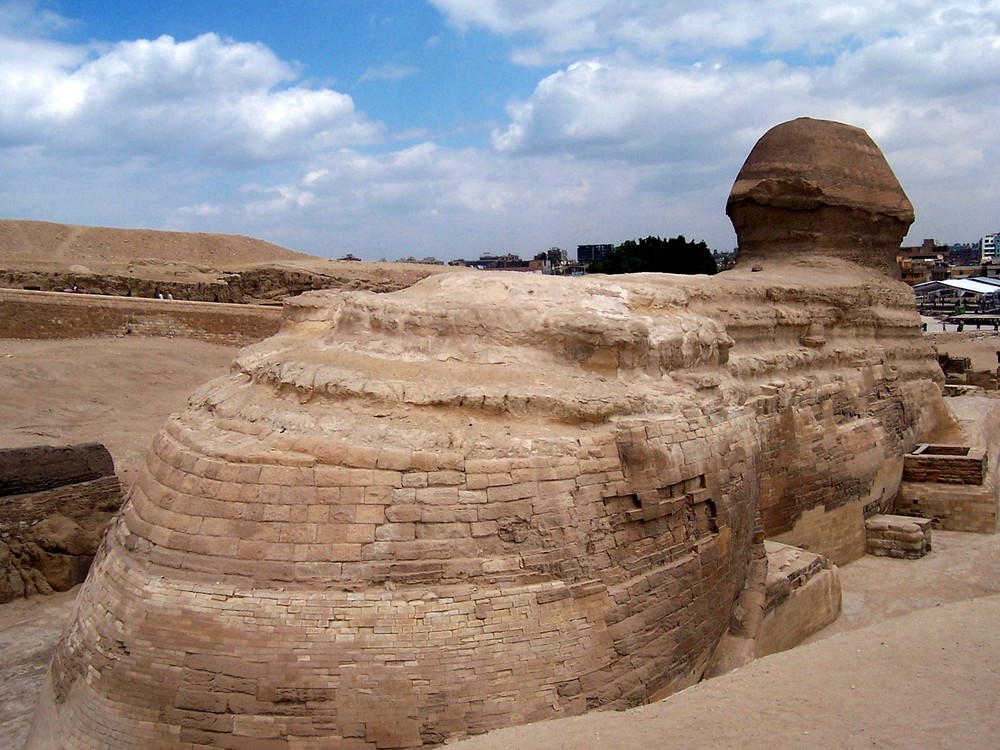 Der Sphinx einmal aus anderer Sicht