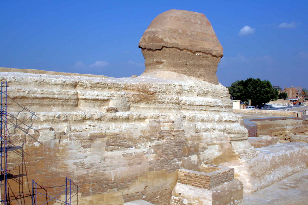 Der Sphinx Erosion 03 Foto & Bild africa, egypt, north africa