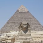 Der Sphinx und die Chephrenpyramide