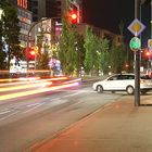 Der Spielbudenplatz bei Nacht