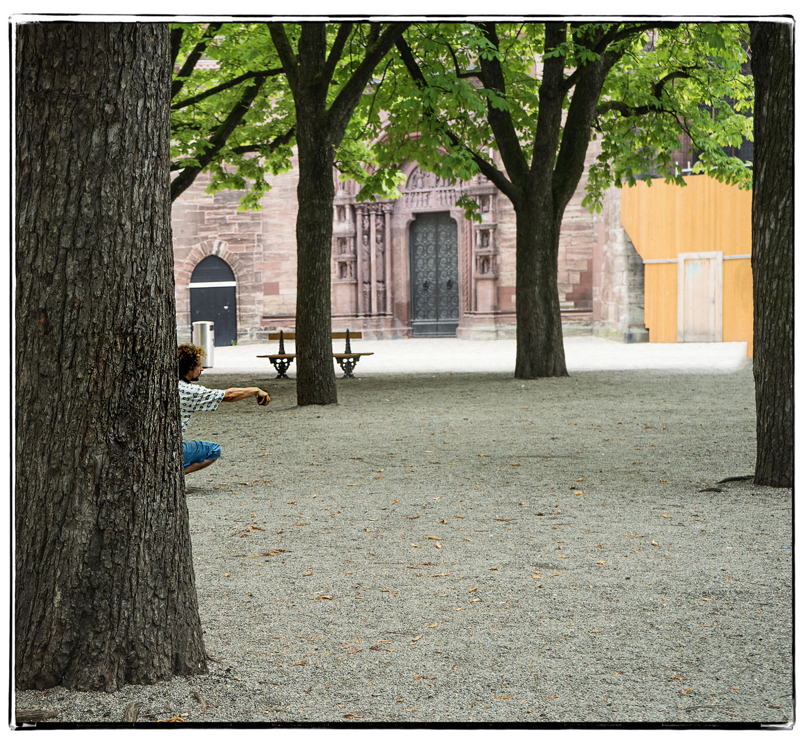 Der Spieler vom Münsterplatz