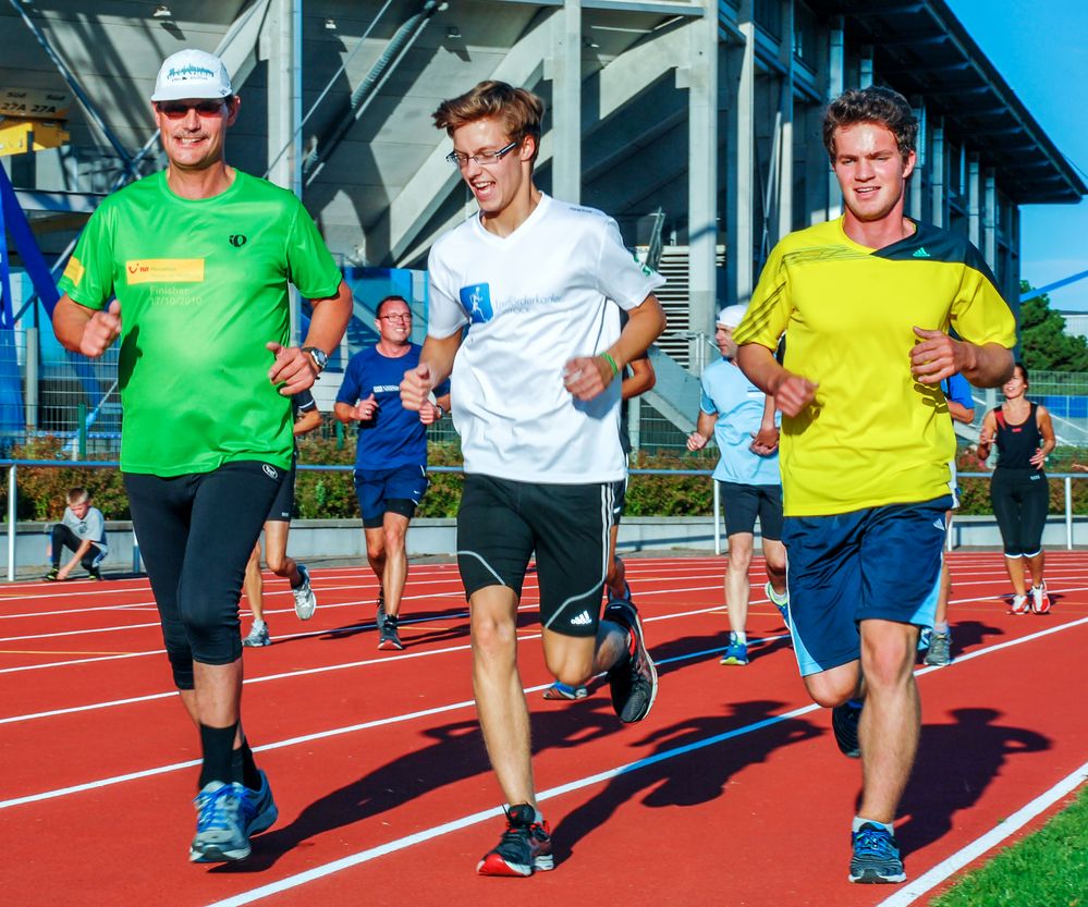 Der Sportlergruß SPORT FREI lässt hoffen