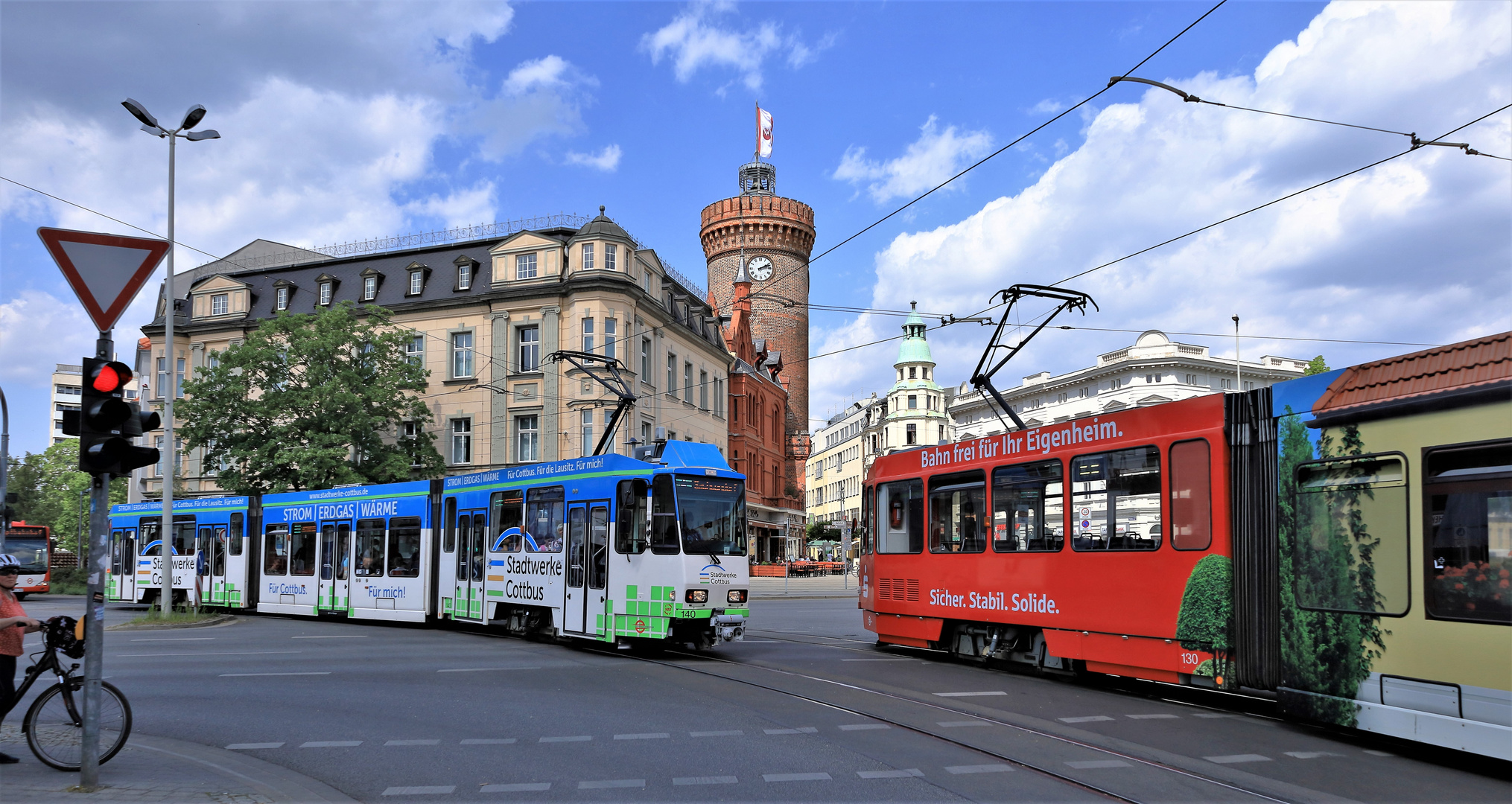 Der "Spremberger Turm"...