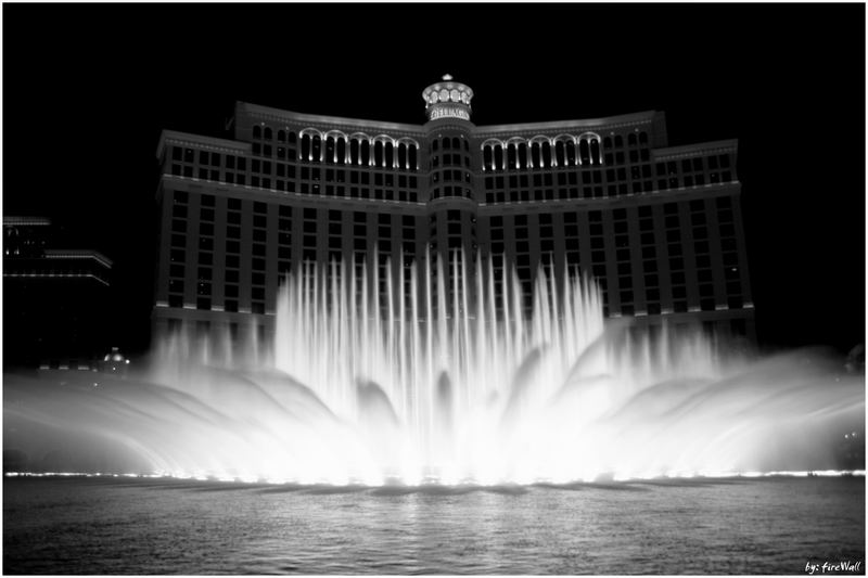 Der Springbrunnen von Bellagio