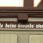 Der Spruch am Zehnthaus (2 von 4)