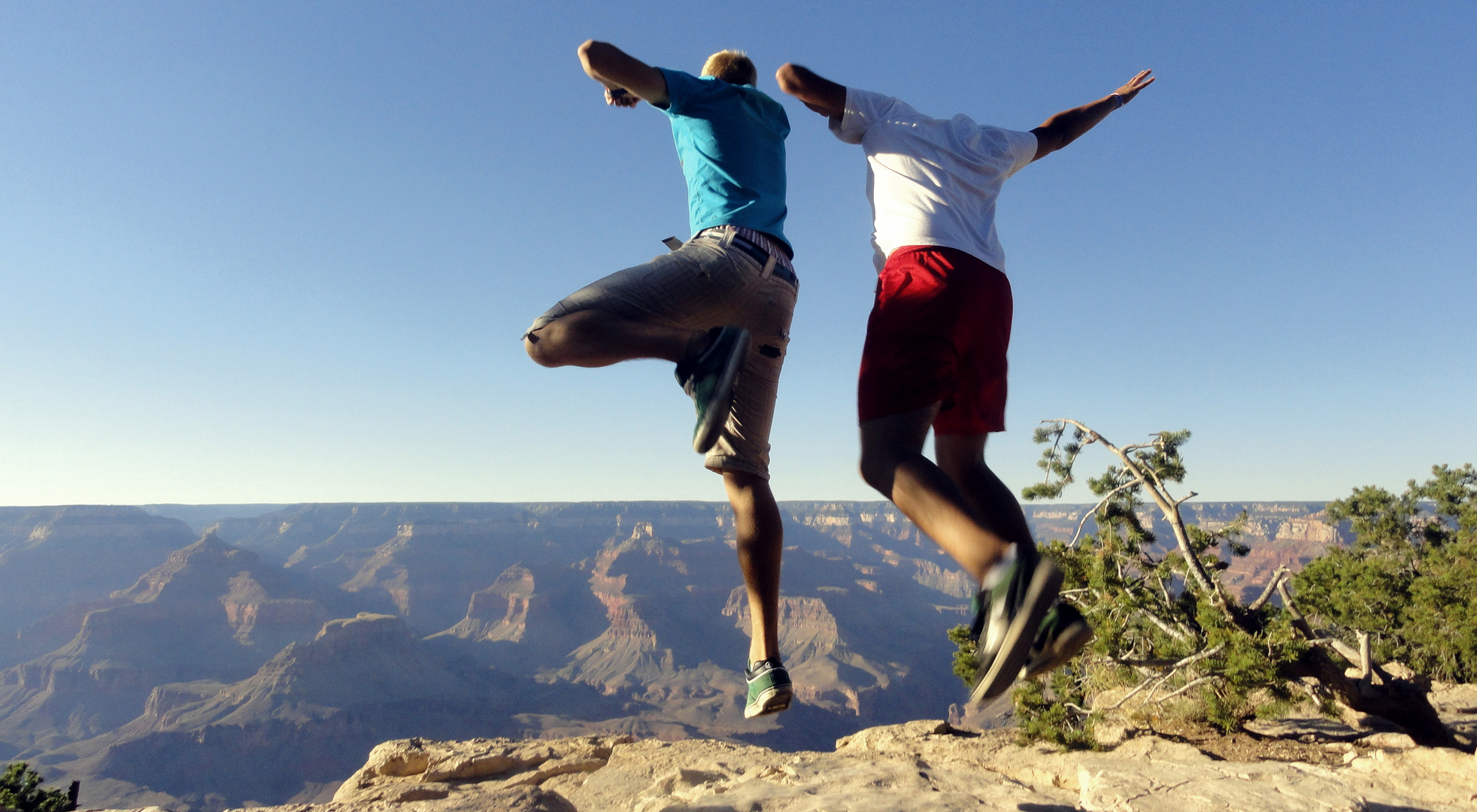 Der Sprung in den Grand Canyon