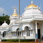 Der Sri Mangesh Temple in Goa (Indien)