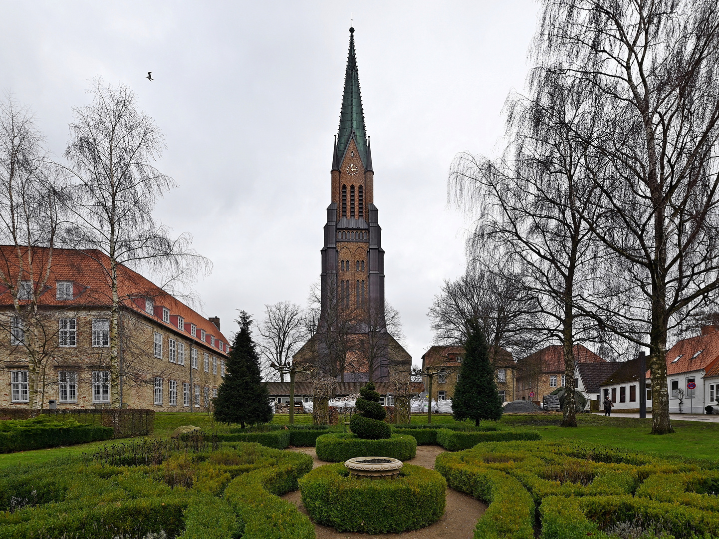 Der St.-Petri-Dom zu Schleswig im Februar 2022