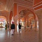 der Stadtpalast von Jaipur/ Indien