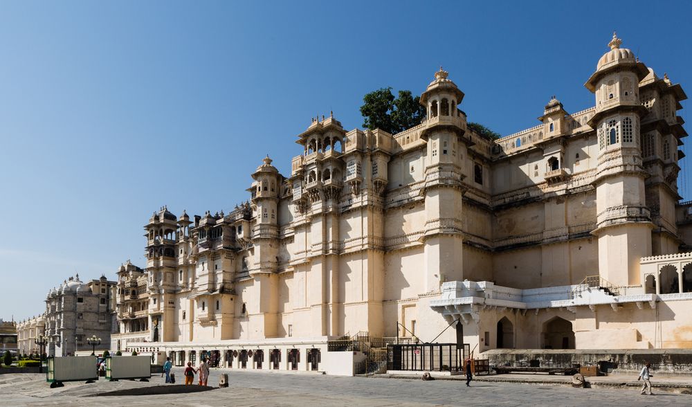 Der Stadtpalast von Udaipur (1)