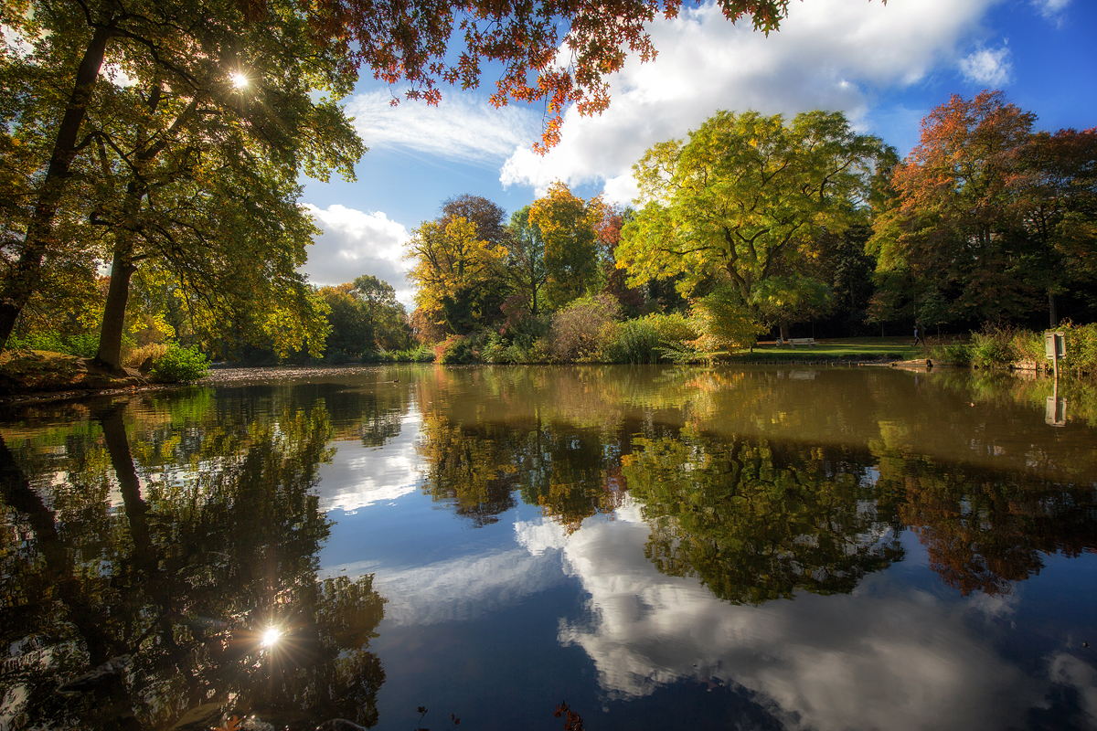 Der Stadtpark Lübeck ...