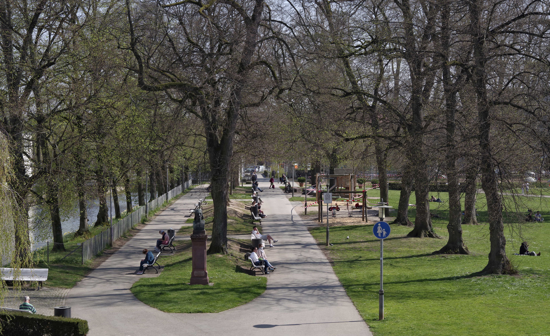 ...der Stadtpark von Esslingen