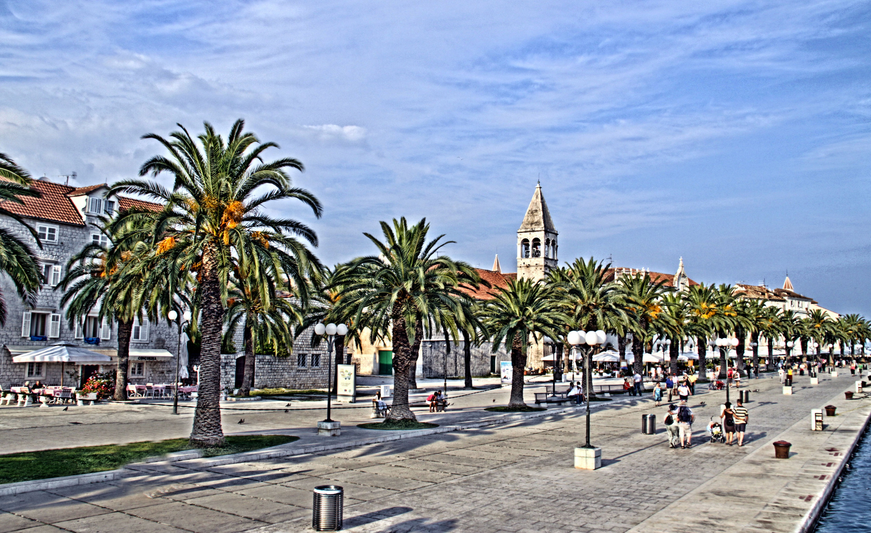 Der Stadtrand von Trogir 1