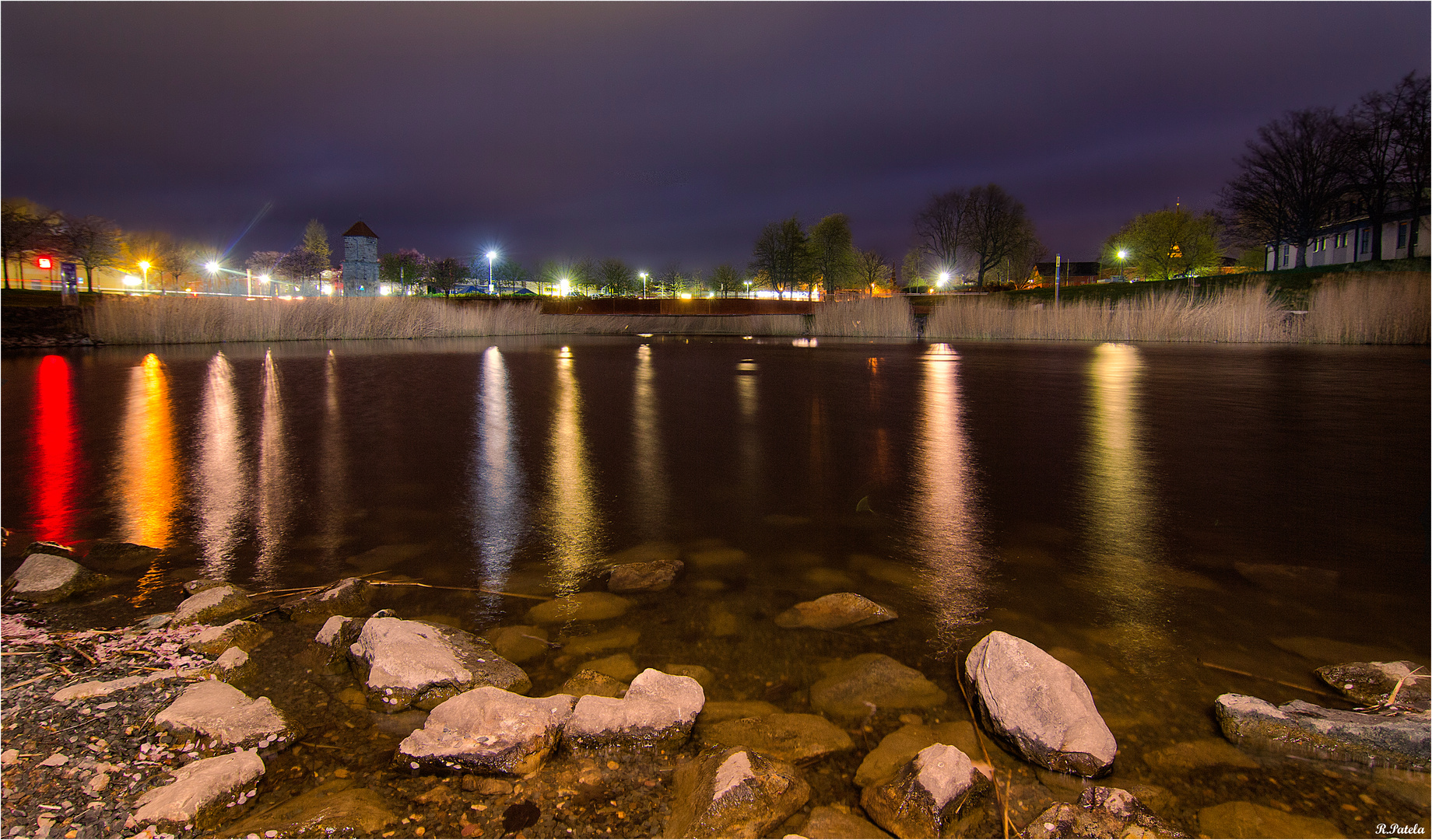 Der Stadtsee in Staßfurt...