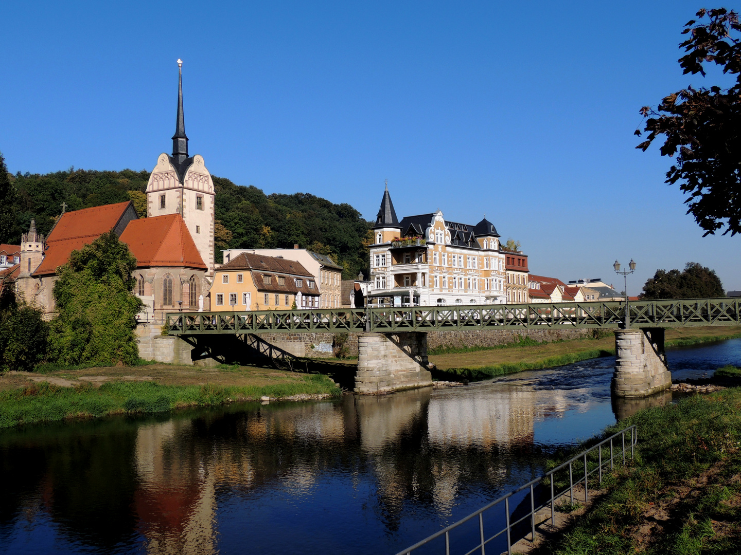 Der Stadtteil an der Elster