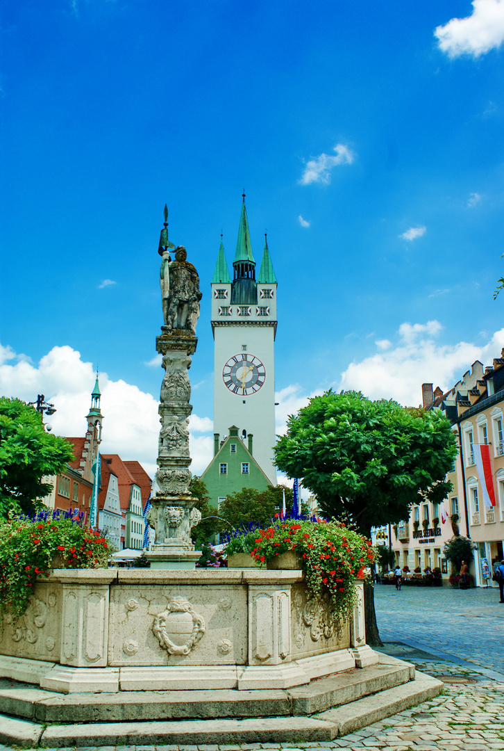 Der Stadtturm von Straubing