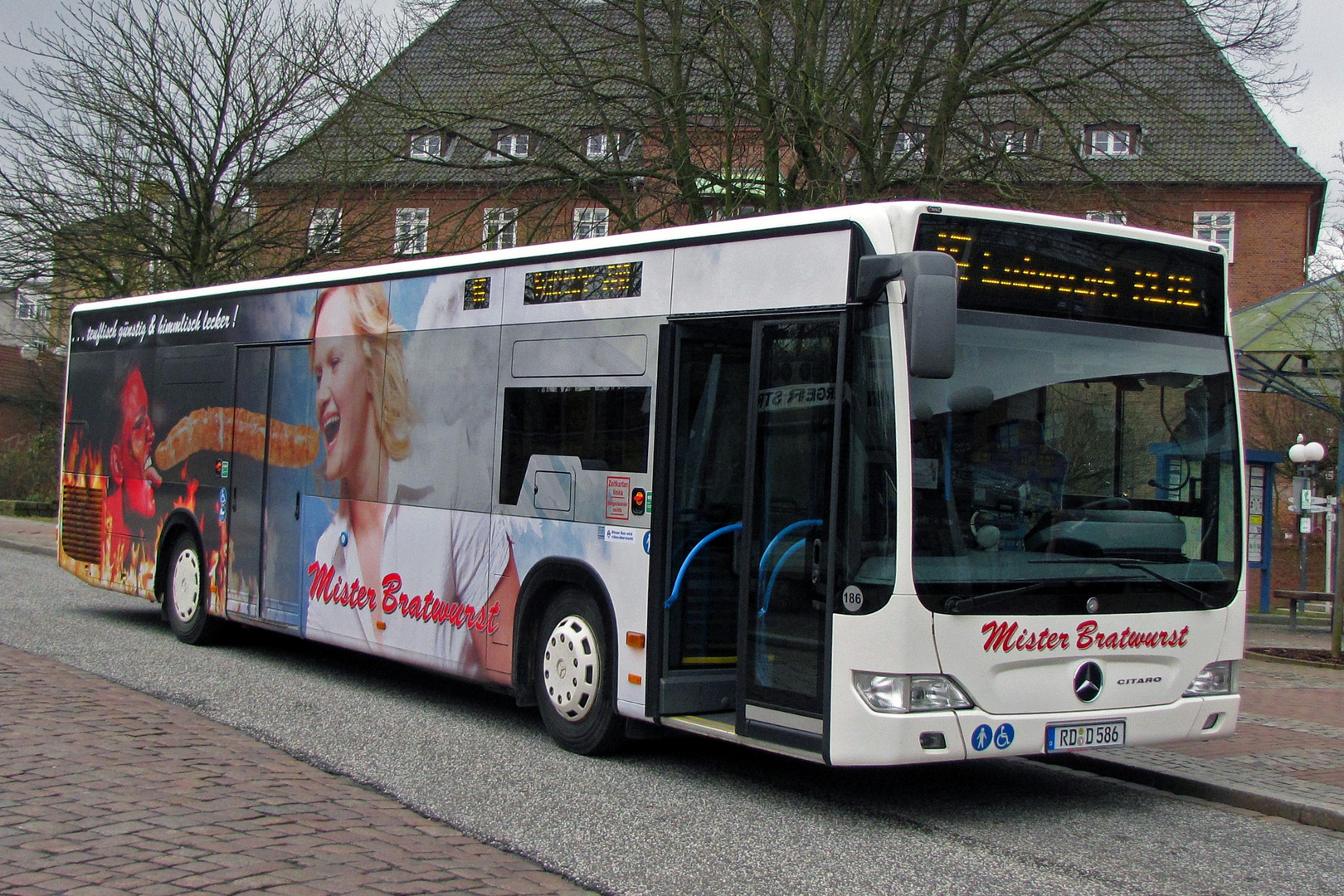 Der Stadtverkehr in Rendsburg