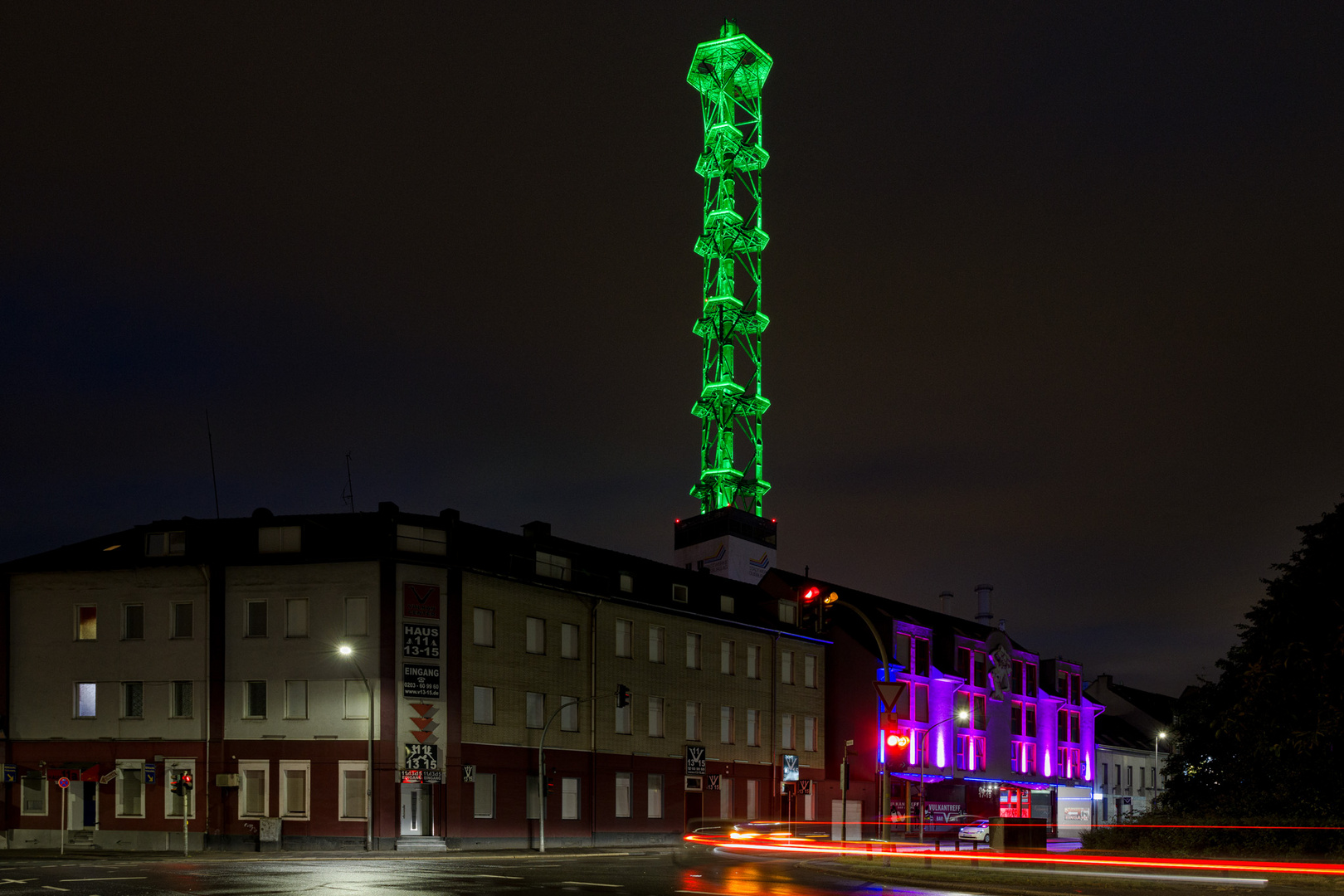 Der Stadtwerketurm in Duisburg…