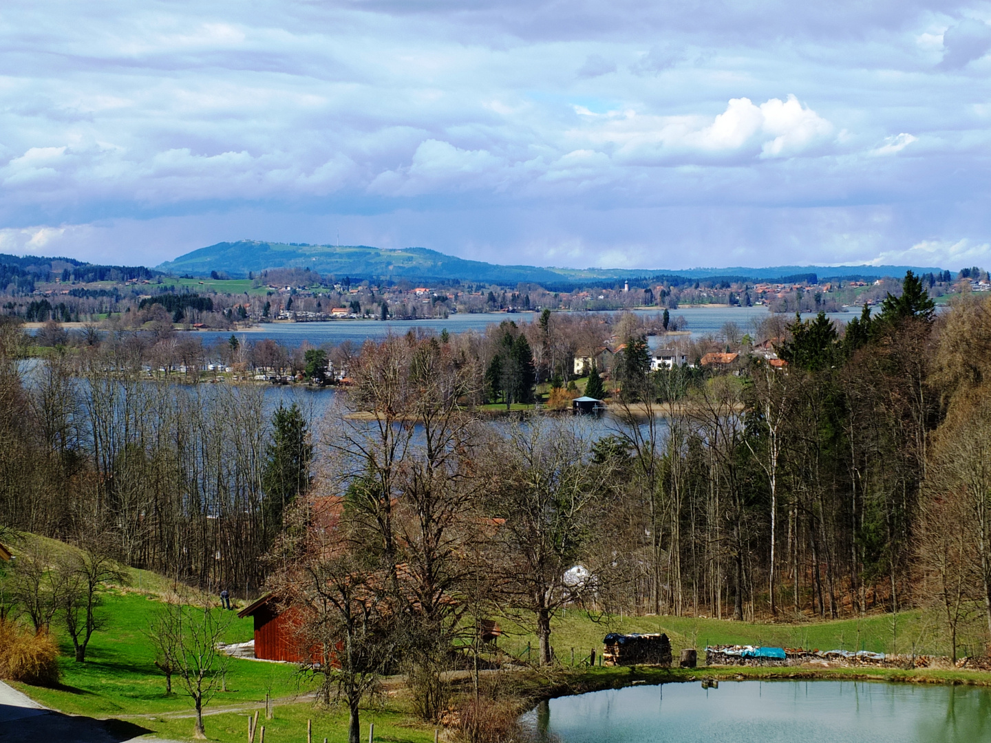 Der Staffelsee bei den blauen Reitern