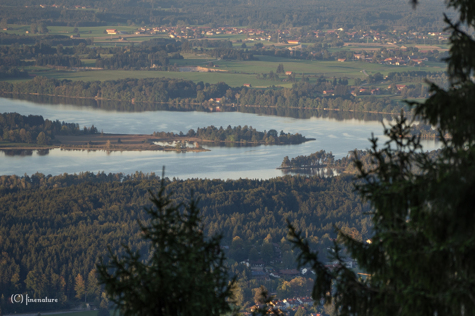 Der Staffelsee im Abendlicht