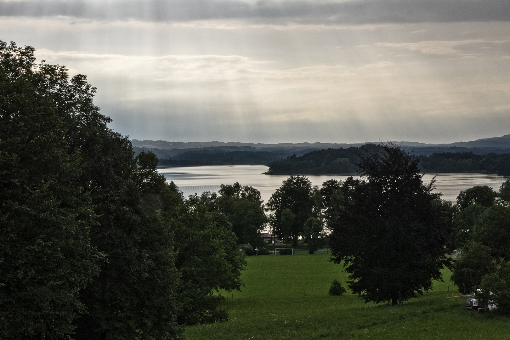 Der Staffelsee nach dem Regen