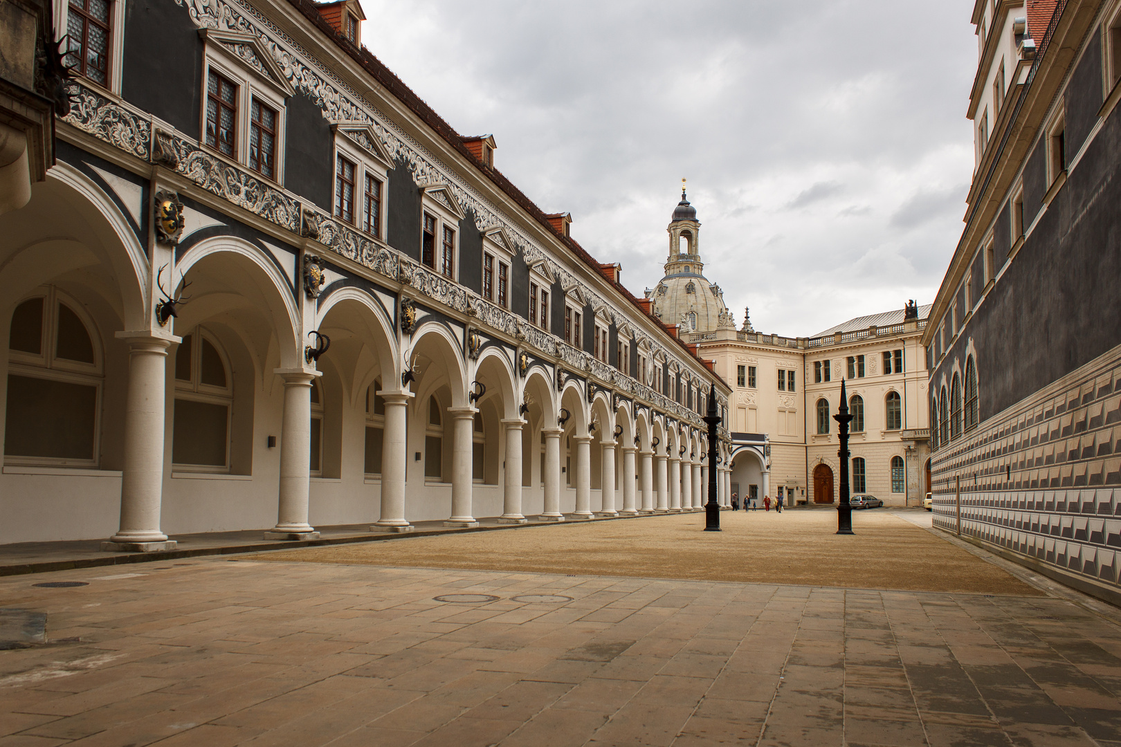 Der Stallhof in Dresden