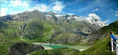 Der Stausee am Großglockner