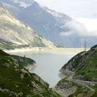 Der Stausee auf der Grimsel