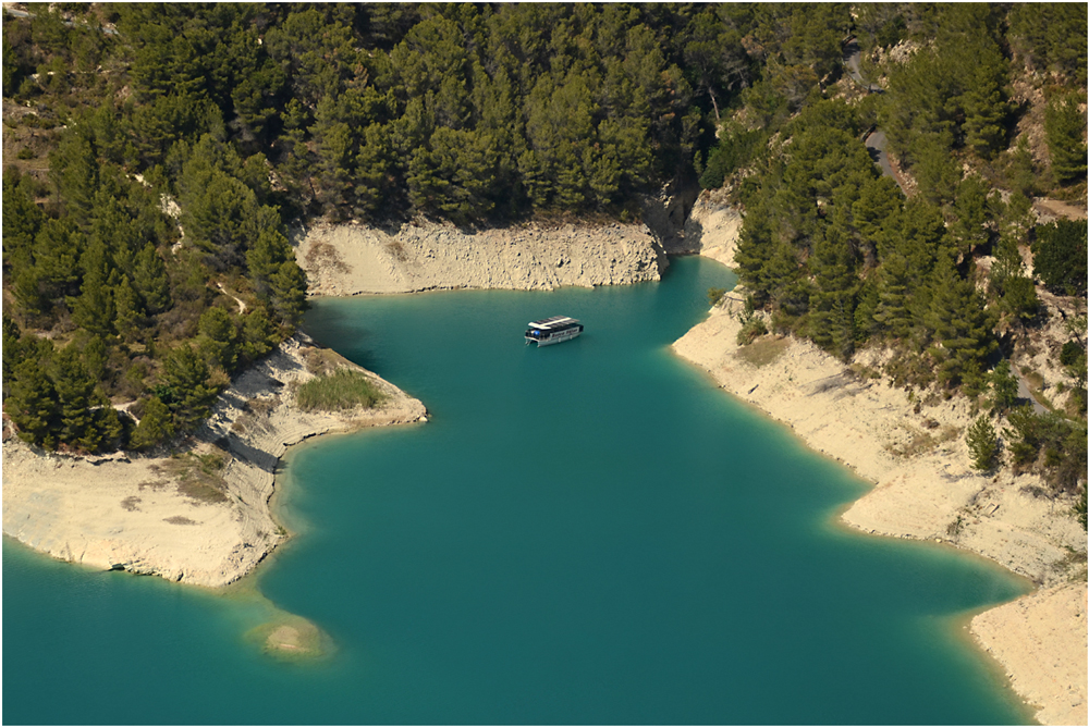 Der Stausee von Guadalest