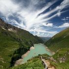 Der Stausee Wasserfallboden bei Kaprun