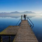 Der Steg im Chiemsee