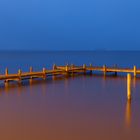 Der Steg in Steinhude in einem schönen Abendlicht